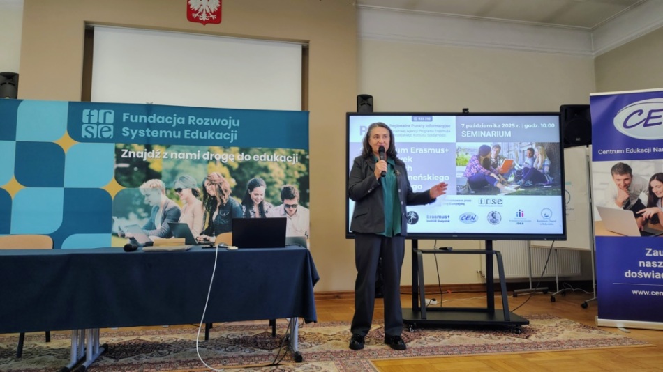 Seminarium informacyjne Erasmus+ w Centrum Edukacji Nauczycieli w Łomży