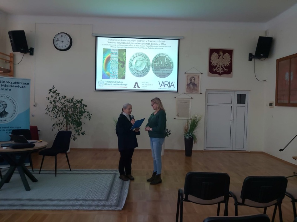 Wczesnośredniowieczny zespół osadniczy w Truszkach- Zalesiu. Terenowa weryfikacja zabytków archeologicznych.